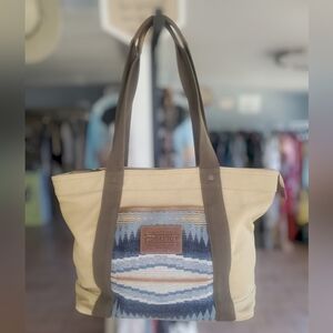 Pendleton Crescent Bay Canvas Tote